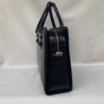 Authentic Real True Crocodile Belly Skin Businessmen Briefcase Bag Genuine