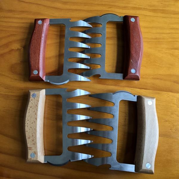 New Stainless Steel Barbecue Meat Forks for BBQ Bear Shredder Meat Claws Durable