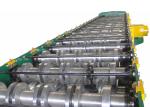 Hydraulic Press Steel Floor Metal Deck Roll Forming Machine Custom Logo