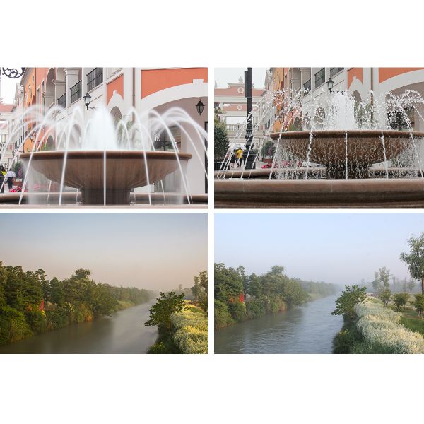 67mm Black Optical Glass Variable ND Filter ND2X-ND32X With Adjustable Size