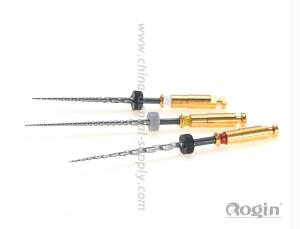 Wholesale 6 Pcs Dental Endo Files , Rs Dental Root Canal Files With Gold Shank from china suppliers