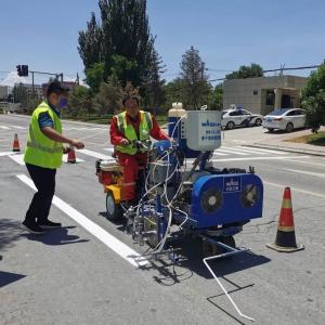 Wholesale Stainless Steel Road Marking Spray Paint Machine 100kg/H from china suppliers