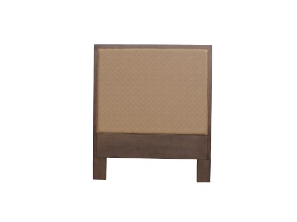 Solid wood frame with fabric upholstery king headboard for hotel bedroom