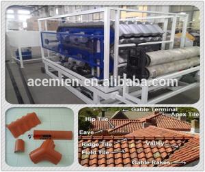 Wholesale high efficiency pvc pmma roof glazed tile sheet extrusion machinery from china suppliers