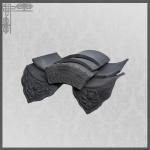 Antique Old Traditional Chinese Roof Tiles Clay Matt Unglazed Asian Gazebo