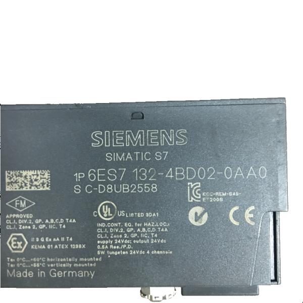 Siemens Driver Module 6ES7132-4BD02-0AA0 Strong Compatibility Compact Design