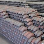 Seamless Pipe Fittings Hydraulic Carbon Steel Elbow Round Head With 37.5 Degree
