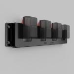 Customized Battery Organizer Battery Storage for M18 Battery 4 Slots Wall Mount