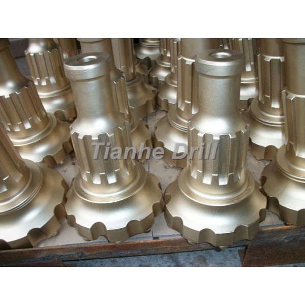 Hard Abrasive Rock Button Drill Bit , High Air Pressure Mission 60 8" Drilling Rig Bits