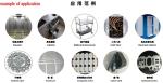 Good performance 4000x2000mm fiber laser cutting pipe and metal machine 1500w
