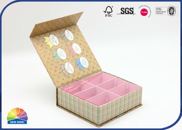 Custom Size Hinged Lid Gift Box Matte Lamination For Soaps Little Gifts