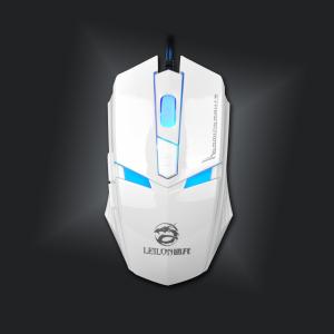 Wholesale LED 6 key DPI Gaming Mouse Professional Gamer Mouse Built In Iron Ingot from china suppliers