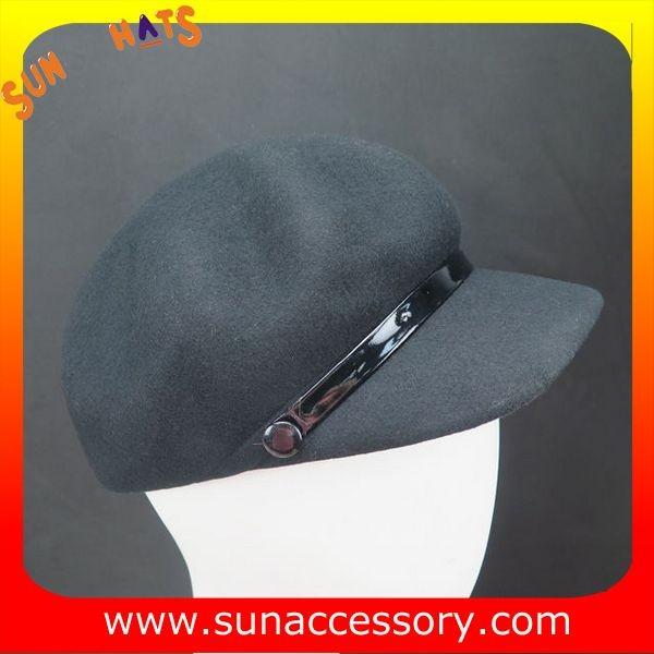 2275 Sun Accessory customized fashion winter wool felt cowboy hats ,women hats