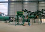 Chemical Dry Powder Granulation Production Line New Organic Fertilizer
