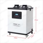 200W Power Beauty hair salon ventilation systems with Digital Display