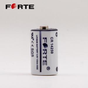 China 900mAh CR14250SE 3V Lithium Battery 1/2AA Size 14.5*25.5mm on sale