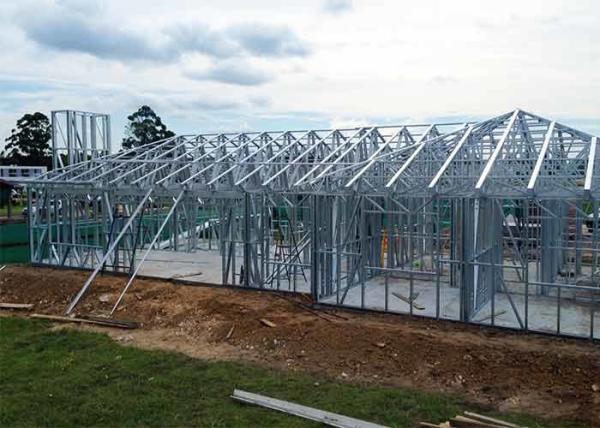 Luxury Prefab Steel Structure Villa Modular Homes With Light Gauge Steel Framing