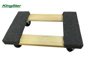 Wholesale Open Hardwood Deck 4 Wheel Moving Dolly , 800 Lb Wood Moving Dolly To Carry Stuff from china suppliers