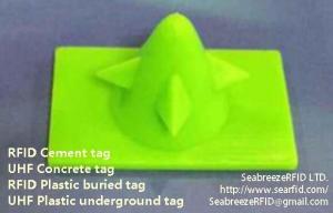 China RFID cement tags, UHF concrete tags, RFID plastic buried tags, UHF Plastic underground passive tags on sale