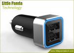 Latest 5V 2.4A Portable Dual USB Universal USB Car Charger with Fast Speed