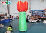 190T Oxford Cloth 3D Inflatable Flower Model For Outdoor Advertising Promotion