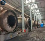 50ton Scrap Tyre Rubber Powder Pyrolysis Production Line For Fuel Oil