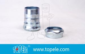 Wholesale Zinc Plated Steel , electrical connector Pipe Fittings EMT Coupling 1/2 Inch To 4 Inch from china suppliers