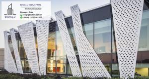 Wholesale SUDALU Foshan Architectural Laser Cutting Panels Outdoor Aluminum Facade Cladding Panel from china suppliers