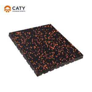 Wholesale OEM Fitness Rubber Flooring Sound Insulation Rubber Mat Gym Rubber Tile from china suppliers