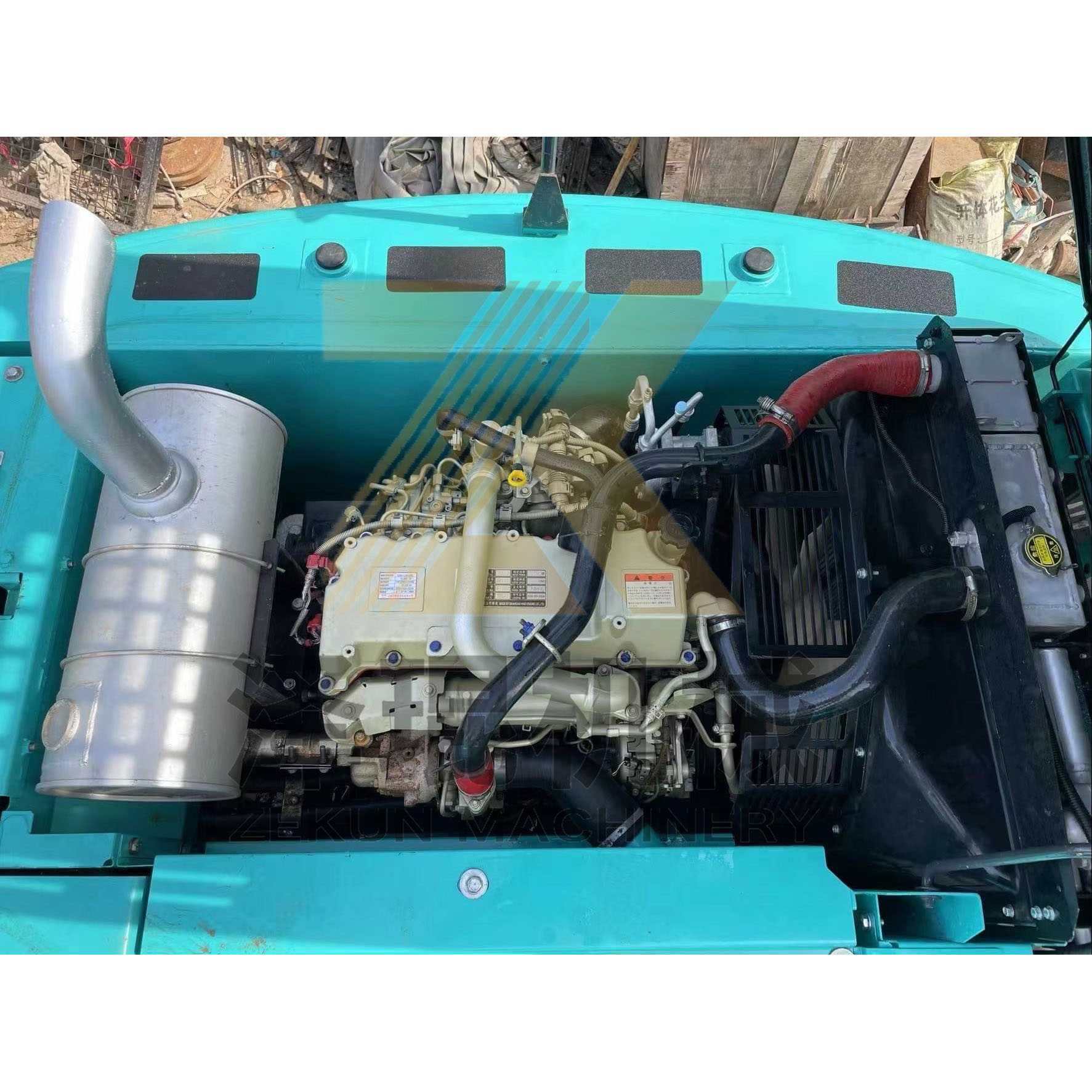 Good Condition 20Ton Used Kobelco SK200-8 Excavator 0.8m³ Bucket