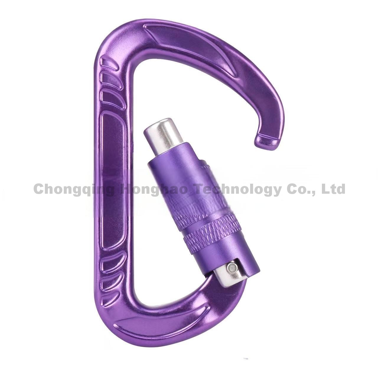 Galvanized Finish TripleLock D Shape Climbing Gear for Safe and Confident Descending