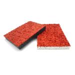 IAAF Approved Durable Weather Resistant 13-25 mm Breathable Rubber Running Track