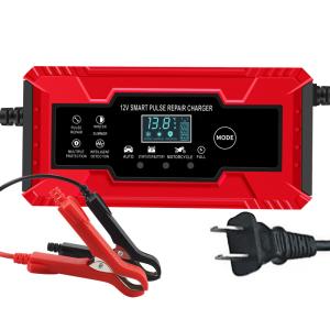 Wholesale Fast Charging 12V 7A 10A 12A Solar Car Lead-Acid Battery Charger for E-bikes and Electric Scooters from china suppliers