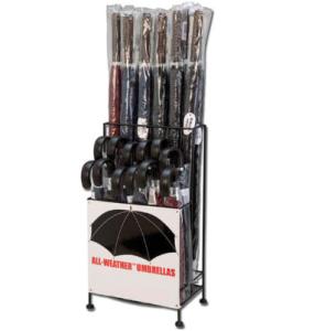 Wholesale Flooring Retail Umbrella Display Stand / Retail Belt Display Rack With Poster from china suppliers