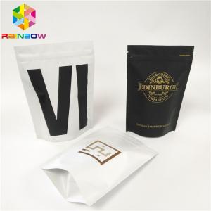 China Protein Powder Coffee Bean Foil Pouch Packaging Gravure Printing Aluminum Foil Packet on sale