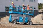 GTZN Industrial Hydraulic Lifting Platform Rough Terrain Scissor Lift With