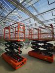 4m Tomato Cucumber Greenhouse Electric Harvest Pipe Rail Trolley Scissor Lift