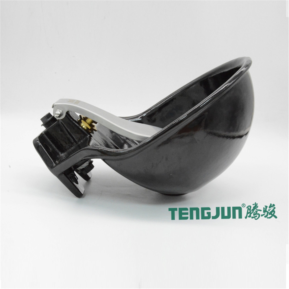 Coated Powder Sturdiness Cattle Cow Water Bowl Iron Enamel Surface