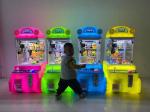 Small Dolls Vending Mini Toy Claw Machine 30KG Metal Acrylic Coin Operated