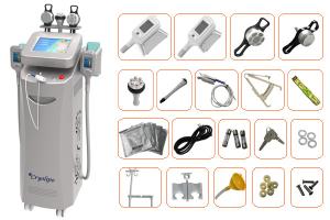 Wholesale Cryolipolysi beauty machine with 5 different handles for weight reduction from china suppliers