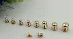 Bag metal hardware accessories nickel color 4 mm -12 mm high quality monk head
