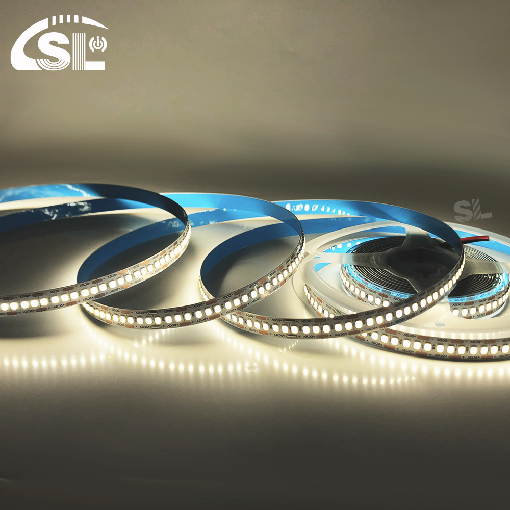 DC12V SMD2835 240D 10mm 4000K Ra80 LED Light Strips for Bathroom Vanities Mirrors