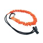 Fall Protection Safety Rope Lanyard With Carabiner Hook Polyester Material
