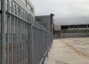 Wholesale 2.75m Width Steel Palisade Fencing , Rot Proof 3ft Metal Fence Panels from china suppliers
