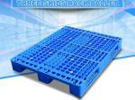 100% Virgin HDPE wear-resistant anti-slip stackable plastic pallet, China