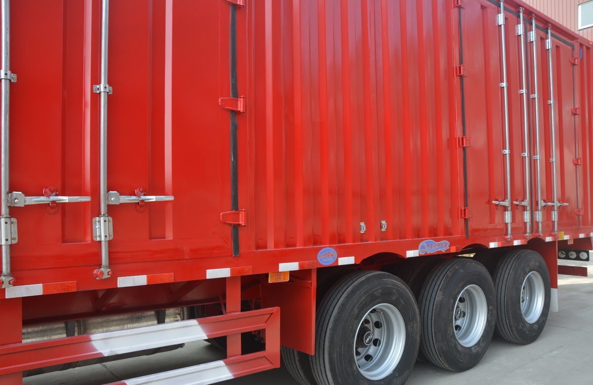 40ft 48 Foot 53ft 53 Foot 2 Axles 8 Wheels Insulated Semi Reefer Van Trailer Truck
