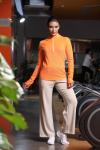 Quarter Zip With Mock Neck Performance Long Sleeve Loose Fit Moisture Wicking