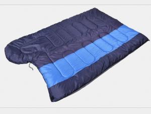 China Outdoor Popular Double Layer Envelope Human Camping Sleeping Bag(HT8002) on sale
