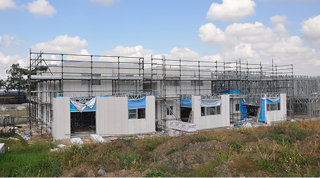 Modern Prefab Light Steel Frame House Villa House Roof EPS Sandwich Panel For Living