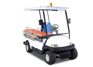 Wholesale Flexible 48 V Custom Electric Golf Carts 2 Seater With Stretcher For Injury from china suppliers